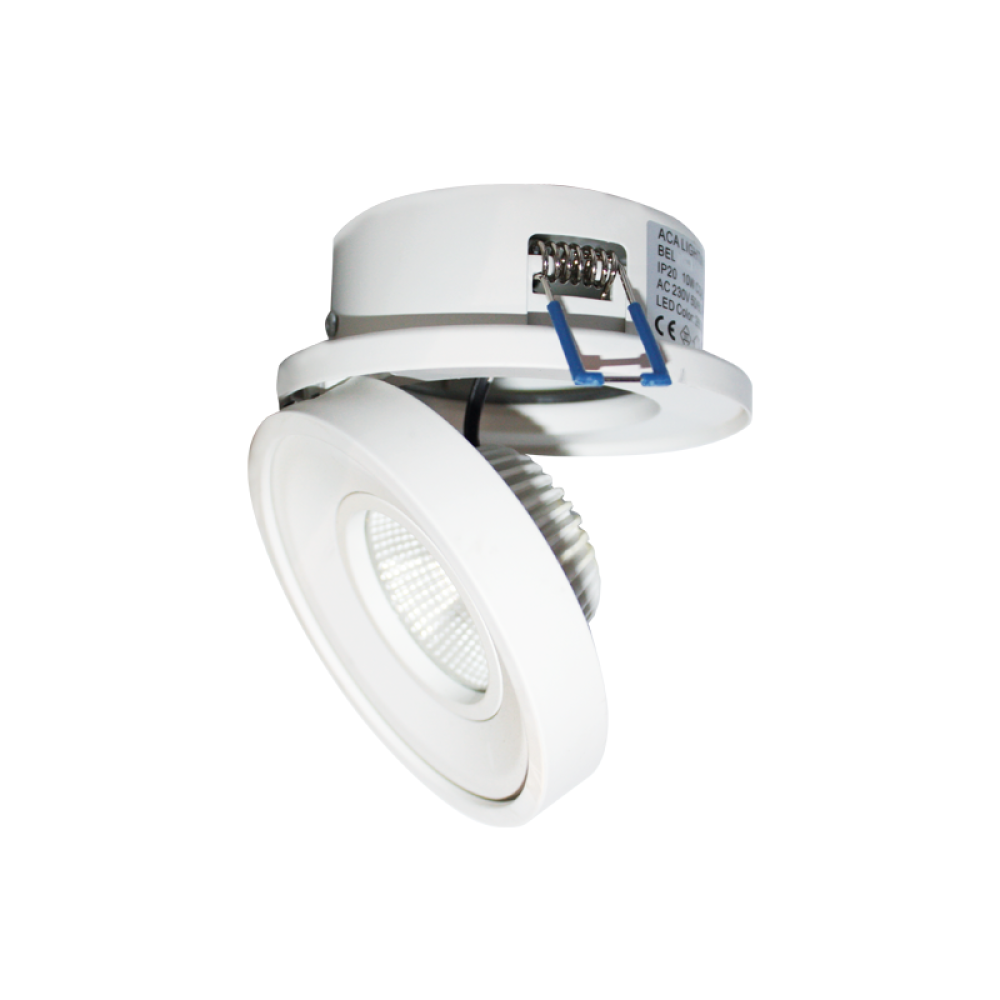 ΣΠΟΤ ΧΩΝ. ΛΕΥΚΟΜΑΤ 10W COBEPISTARLED 2.700K 700LM 0-359 0-80  -BEL1027