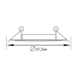 # ΣΠΟΤ ΧΩΝΕΥΤΟ 3161 MR11 ΧΑΛΚΙΝΟ  -BS3161RAB