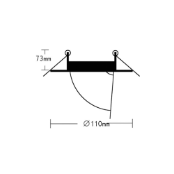 # ΣΠΟΤ Νο3371 ΧΡΥΣΟ ΜΑΤ MR16  -BS3371GM