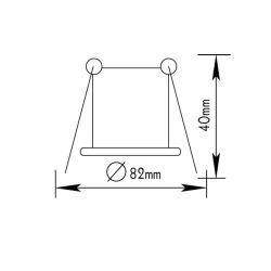 ΣΠΟΤ IP45 Ν. ΜΑΤ MR16  -BS3404NM