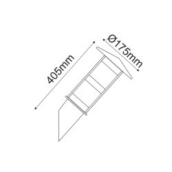 # ΕΞΩΤΕΡ.ΤΟΙΧΟΥ ΑΝΟΞΕΙΔ.ΜΕΓΑΛΟ ΚΑΠΕΛΟ+SENSOR  -BT1008SENSOR