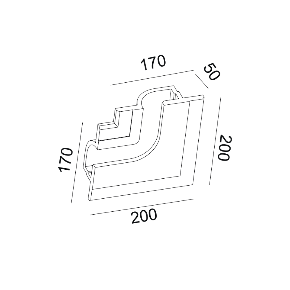 Γύψινο Φωτιστικό Andie G8018RW