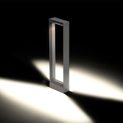 ^LED COB POST LUMINAIRE 8W 180LM 90° 230V AC 3.000K DARK GREY CRI80 IP54 30.000HRS  -LG1312G-495