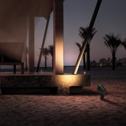 LED COB SPOT LUMINAIRE & SPIKE 19W 1400LM 40° 230V AC 3.000K DARK GREY CRI80 IP65 30.000HRS  -LG9202G