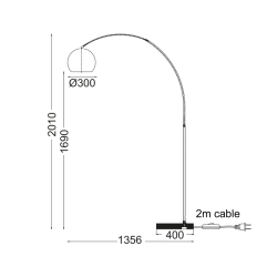 Φωτιστικό Δαπέδου MF70261B