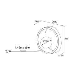 Επιτραπέζιο Φωτιστικό VENUS MK421P10G
