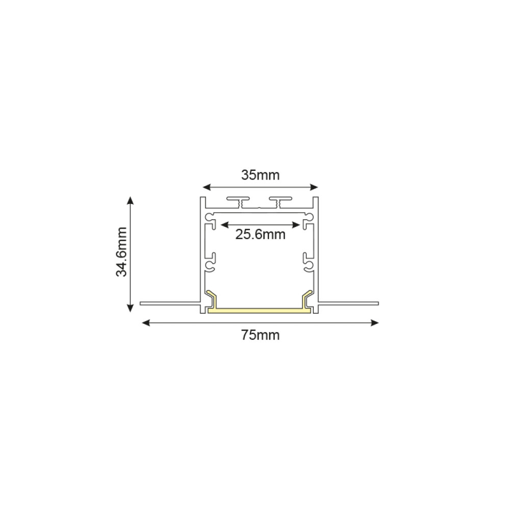 Προφίλ Αλουμινίου WINT P235U