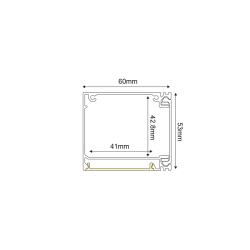 Προφίλ Αλουμινίου CALLA P51U