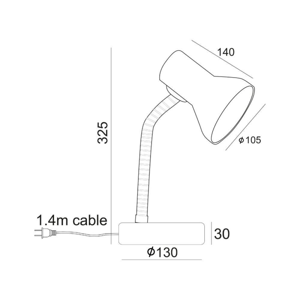 Φωτιστικό Γραφείου PAVLOVA SF0371G
