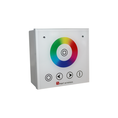 WALL TOUCH CONTROLLER FOR LED SMART WIRELESS RGB SYSTEM  -SMARTRGBT