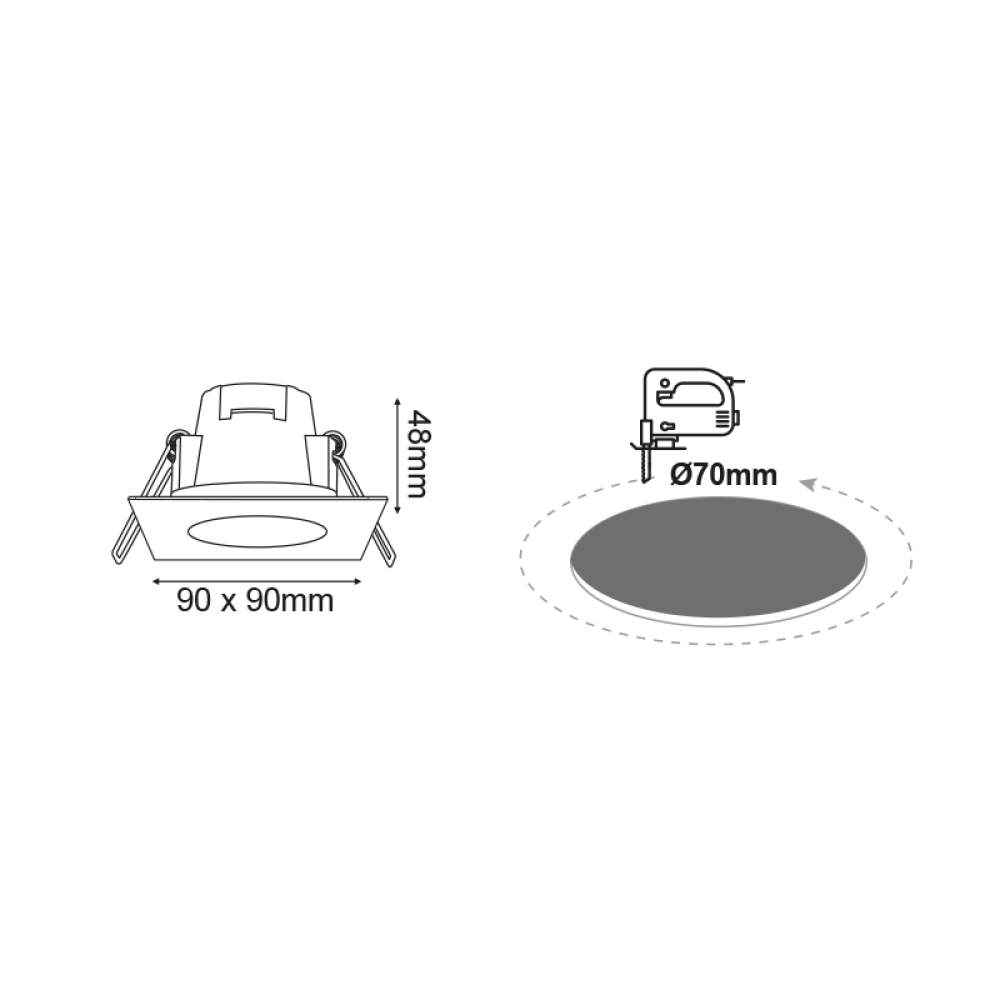 Σποτ LED VERA540SWN