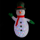 INFLATABLE SNOWMAN 1 LED ΛΑΜΠ.ΑΝΤΑΠ.(12V), RGB,  ΣΤΑΘ. IP44, Η180CM, 2M ΠΡΑΣ. ΚΑΛ. ΤΡΟΦ.  -X07003439