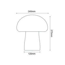 LED Φωτιστικό Δαπέδου Κήπου Μαύρο MK6026B