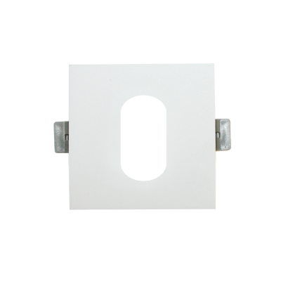 Χωνευτό Σποτ Οροφής Τετράγωνο Λευκό BS617W