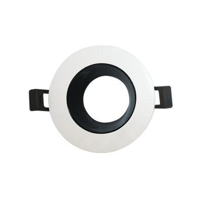 Χωνευτό Σποτ Στρογγυλό Λευκό Μαύρο GLGU1WB
