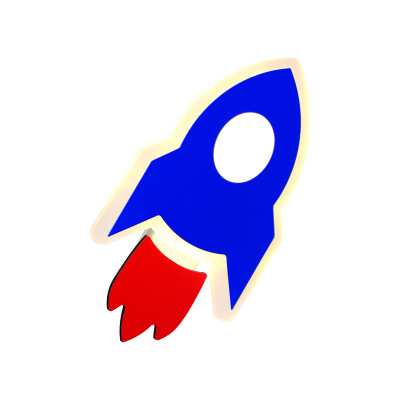 Επιτοίχιο LED Φωτιστικό NASA ZM21005WBK