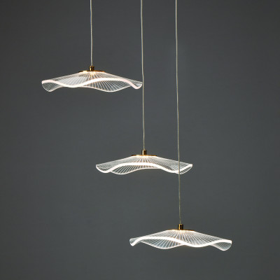 Φωτιστικό Οροφής LED NIMFEA ZM34LEDP45BR