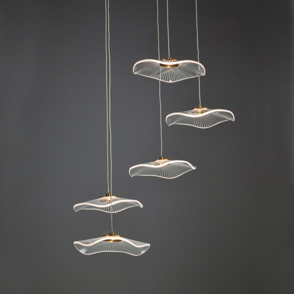 Φωτιστικό Οροφής LED NIMFEA ZM34LEDP55BR