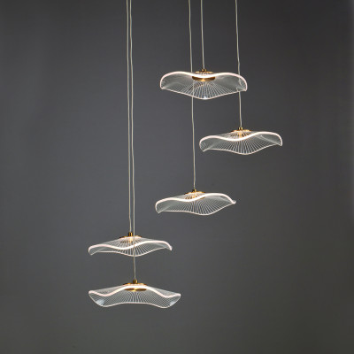 Φωτιστικό Οροφής LED NIMFEA ZM34LEDP55BR