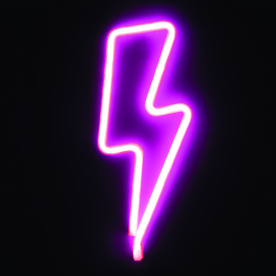 Neon LED Φωτιστικό Αστραπή X04987318