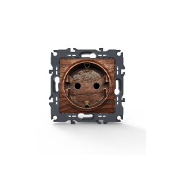 PRIME ΠΡΙΖΑ ΣΟΥΚΟ ΑΣΦΑΛΕΙΑΣ 1x2P+E 16A 250VAC IP20 ΞΥΛΟ  -1000116006