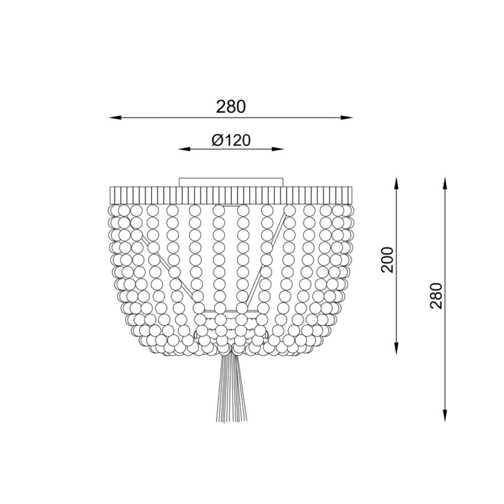 Κρεμαστό Φωτιστικό SPETSES ML127051P