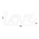 Neon LED Φωτιστικό LOVE X041181322
