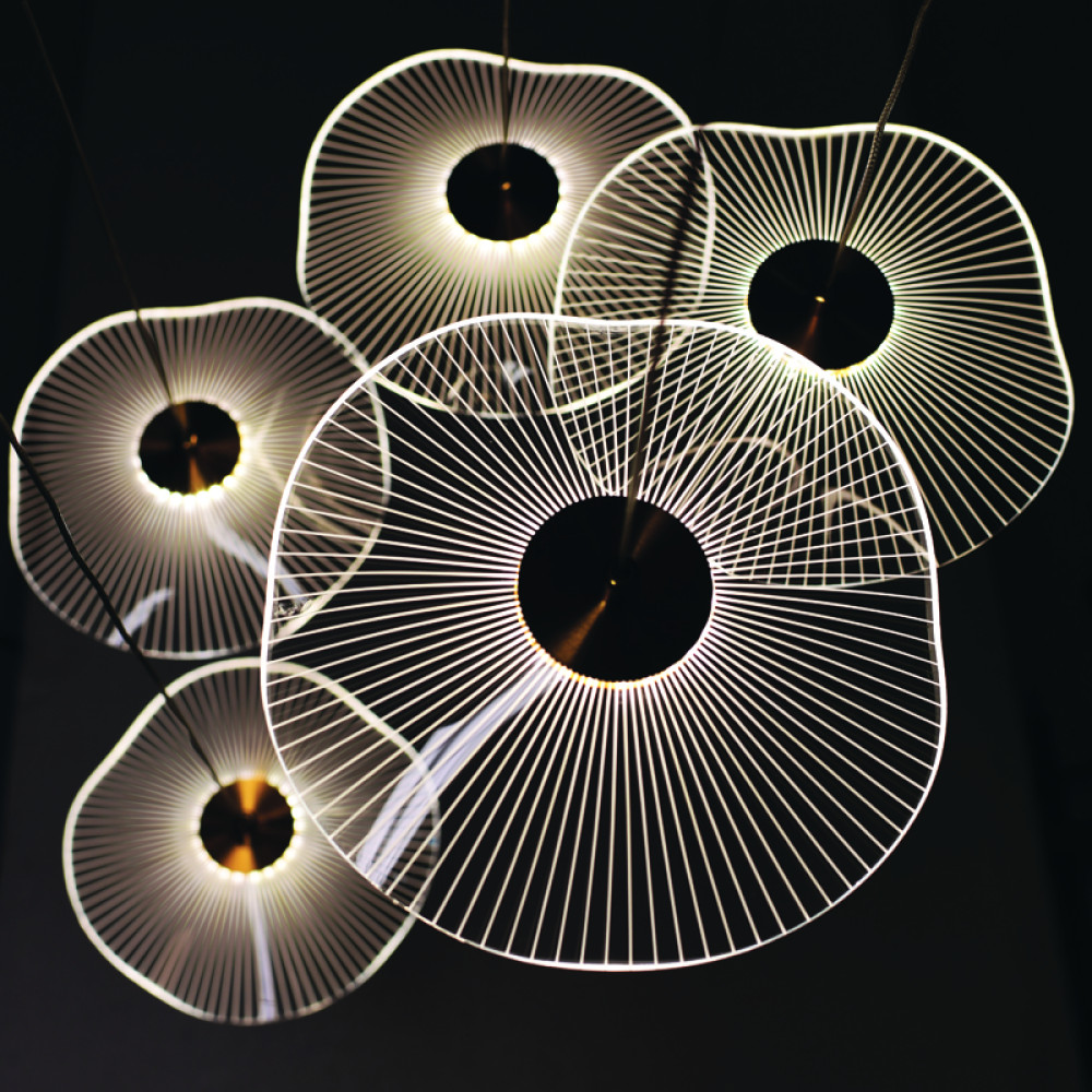 Φωτιστικό Οροφής LED NIMFEA ZM34LEDP55BR