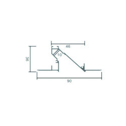 Προφίλ Αλουμινίου SLID P136U