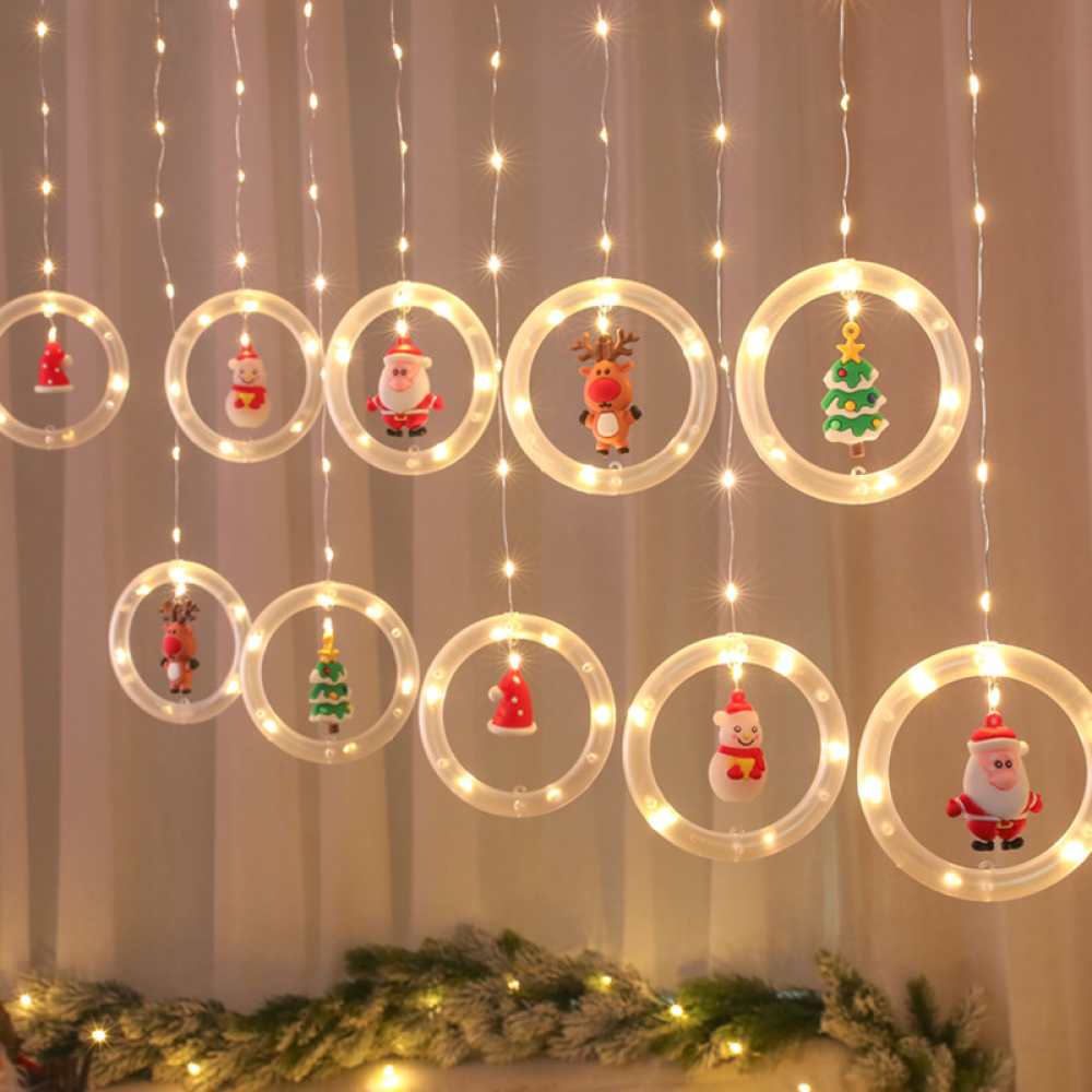 ΧMAS ICICLE COPPER LIGHT 125WW LED ΛΑΜΠ ΒΡΟΧΗ, 3mx0,5m, USB STEAD&FLASH, IP20, 2,5m ΚΑΛΩΔ ΤΡΦ.  -X041251627