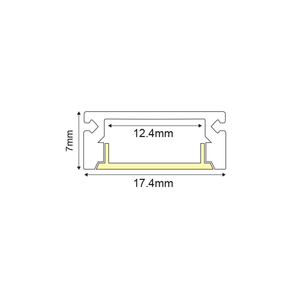 Προφίλ Αλουμινίου P109U