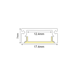 Προφίλ Αλουμινίου P109U