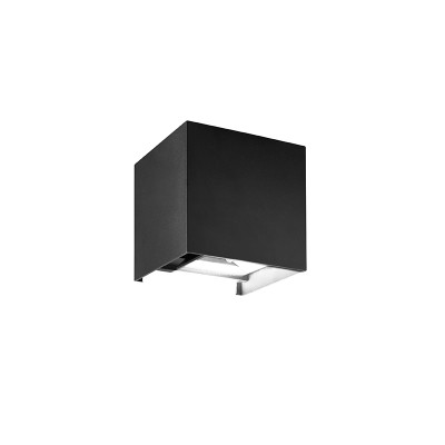 Φωτιστικό Τοίχου LED SANTUR-S Σκούρο Γκρι LG0559G