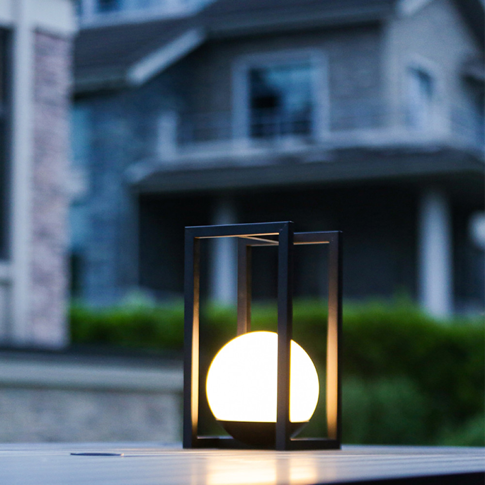 Φωτιστικό LED Φορτιζόμενο LUA Σκούρο Γκρι LG0665G