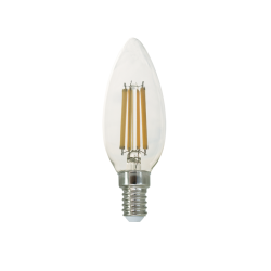 LED FILAMENT E14 C35 7W 4000K 230V AC 880LM RA80 30000H 360°  -FLAM7NW