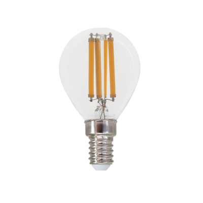 LED FILAMENT E14 G45 6W 4000K 230V AC 770LM RA80 30000H 360°  -BOVA6NW