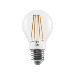 LED FILAMENT E27 A60 6W 2700K 230V AC 820LM RA80 30000H 360°  -ELIOR6WW