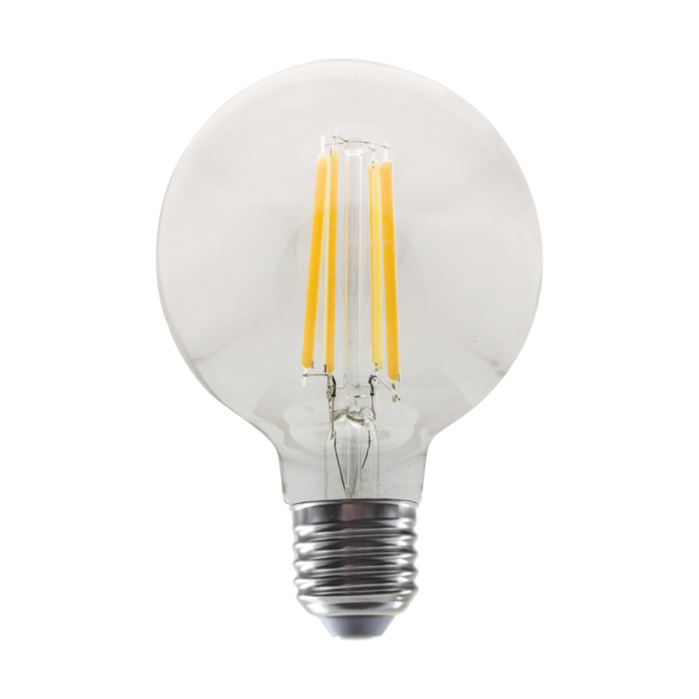 LED FILAMENT E27 G80 10W 4000K 230V AC 1260LM RA80 30000H 360°  -PALA8010NW