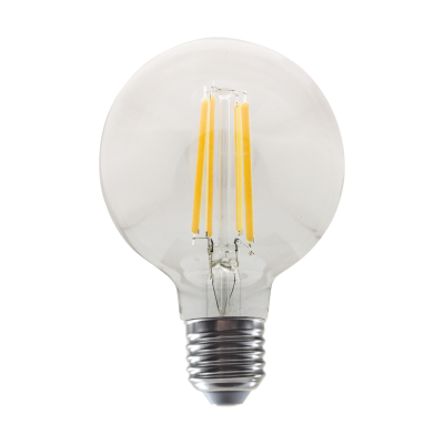 LED FILAMENT E27 G80 10W 4000K 230V AC 1260LM RA80 30000H 360°  -PALA8010NW