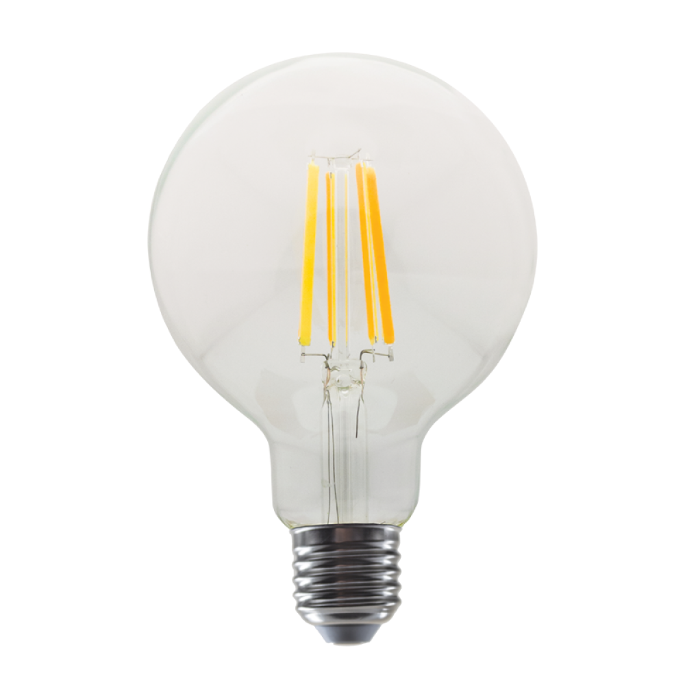 LED FILAMENT E27 G95 10W 4000K 230V AC 1260LM RA80 30000H 360°  -PALA9510NW