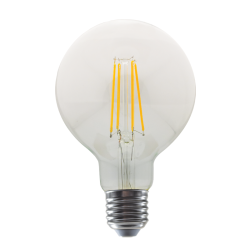 LED FILAMENT E27 G95 8W 2700K 230V AC 980LM RA80 30000H 360°  -PALA958WW