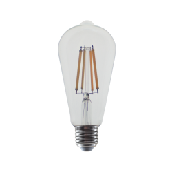 LED FILAMENT E27 ST64  10W 2700K 230V AC 1220LM RA80 30000H 360°  -CONDI10WW