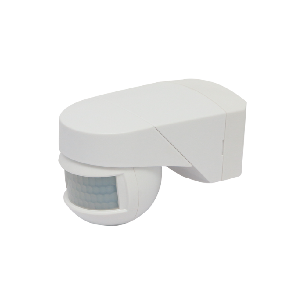 ΑΝΙΧΝΕΥΤΗΣ ΚΙΝΗΣΗΣ ΥΠΕΡΥΘΡΩΝ 3 ΣΕ 1 230V IP54 180° & 360° 12m MAX ΛΕΥΚΟΣ  -ELPIR3IN1