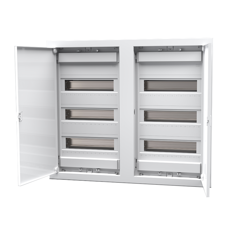 ΗΛ.ΠΙΝΑΚΑΣ ΠΛΑΣΤΙΚΟΣ ΧΩΝΕΥΤΟΣ 72 ΘΕΣΕΙΣ ΜΕΤΑΛΛΙΚΗ ΠΟΡΤΑ 3 ΣΕΙΡΕΣ IP40  -282U2X36ES