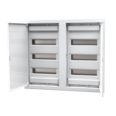 ΗΛ.ΠΙΝΑΚΑΣ ΠΛΑΣΤΙΚΟΣ ΧΩΝΕΥΤΟΣ 72 ΘΕΣΕΙΣ ΜΕΤΑΛΛΙΚΗ ΠΟΡΤΑ 3 ΣΕΙΡΕΣ IP40  -282U2X36ES