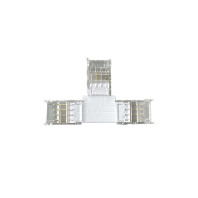 ΣΥΝΔΕΣΜΟΣ T ΓΙΑ 10mm SMD RGB 5050 LED ΛΩΡΙΔΑ  -MT10RGBT