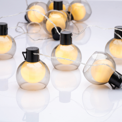 Ηλιακή LED Φωτοσειρά Μπαλίτσες 10 Θερμό Λευκό X09101320