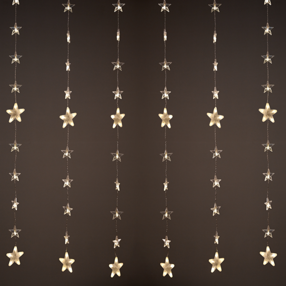 144LED ΚΟΥΡΤΙΝ ΛΑΜΠ  8ΣΕΙΡΕΣ*18ΛΑΜΠ ΘΕΡΜ ΣΤΑΘΕΡ ΑΝΤΑΠ 24VDC ΕΠΕΚΤ MAX4ΣΕΤ IP44 200x150cm ΔΙΑΦ 3mΚΑΛ  -X071441492