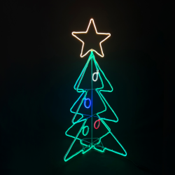 Φωτεινή Διακόσμηση Δέντρου 3D CHRISTMAS TREE X081000359
