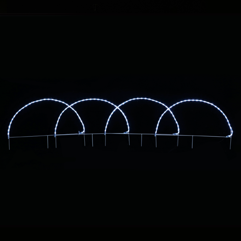 4 ARCH 124 LED 5,2m ΜΟΝΟΚ. ΦΩΤ. ΨΥΧΡΟ ΛΕΥΚΟ FLASH IP44, 86*57cm 3m ΚΑΛ.  -X081242221